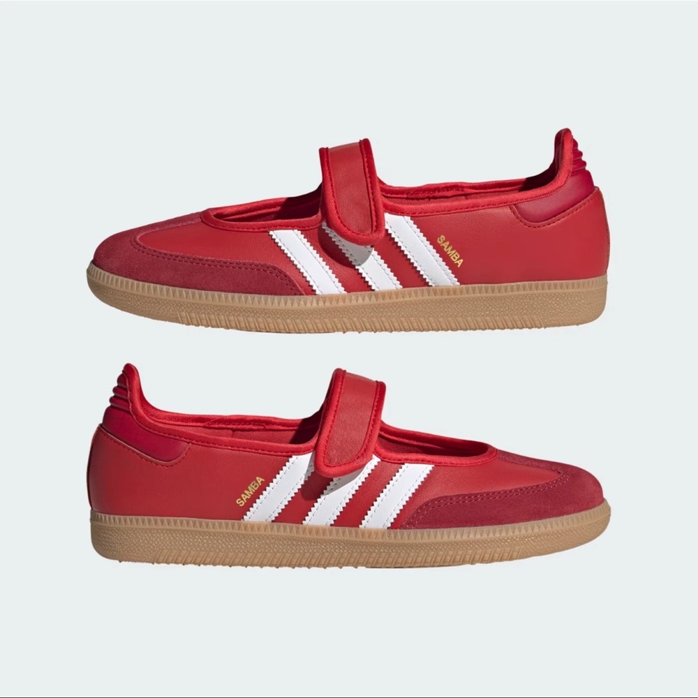❤️ ADIDAS SAMBA JANE RED ❤️ - Picture 1 of 6